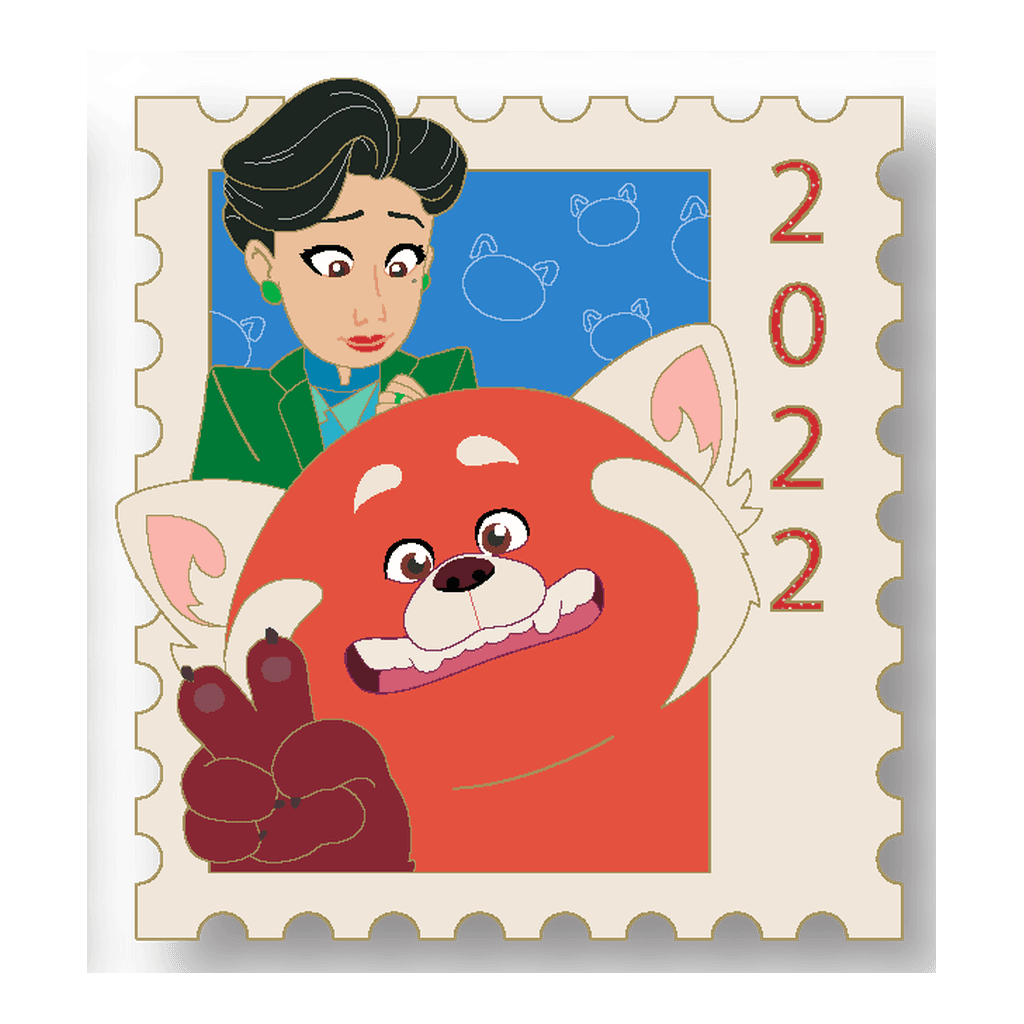 Meilin & Ming - The Ultimate Pixar Stamp front