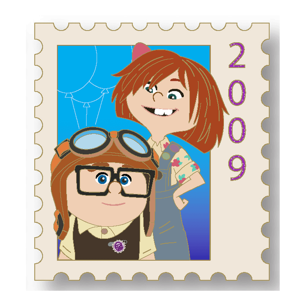 Carl & Ellie - The Ultimate Pixar Stamp