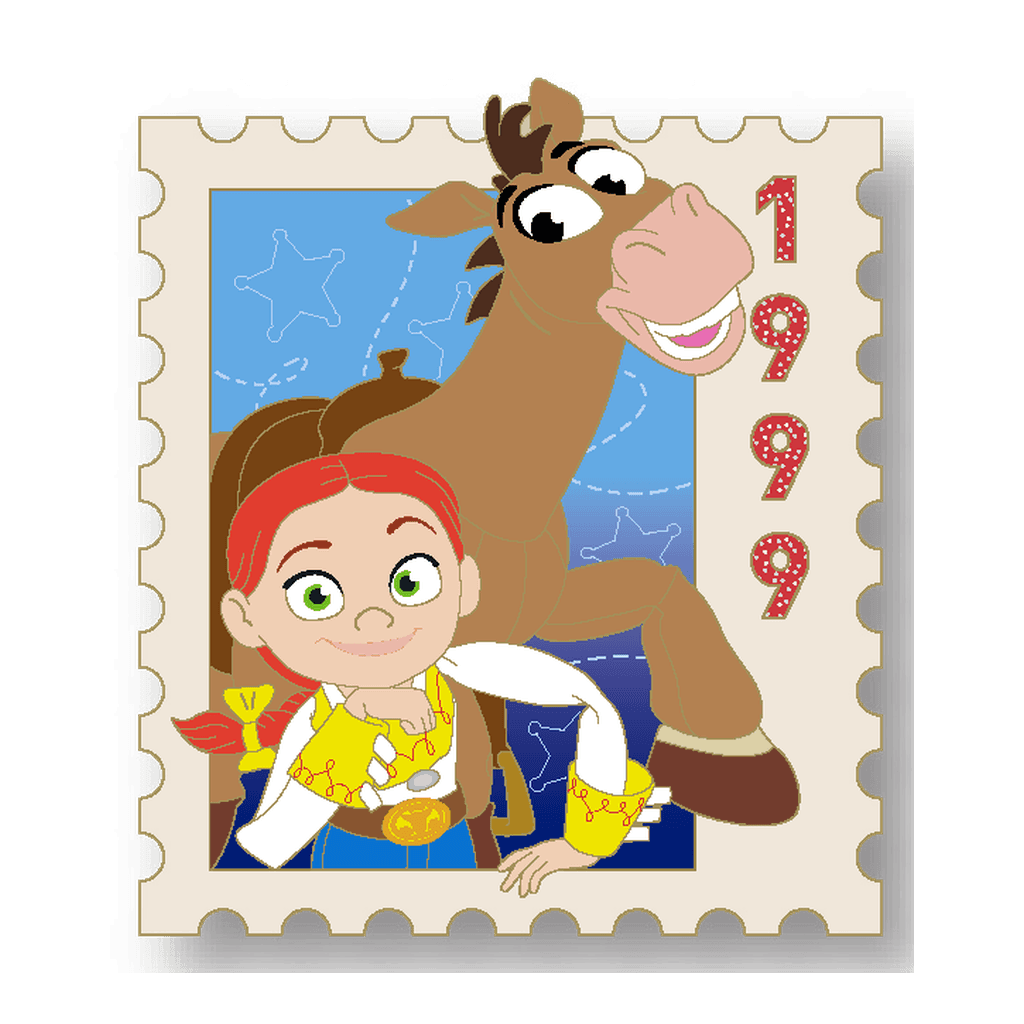 Jessie & Bullseye - The Ultimate Pixar Stamp front