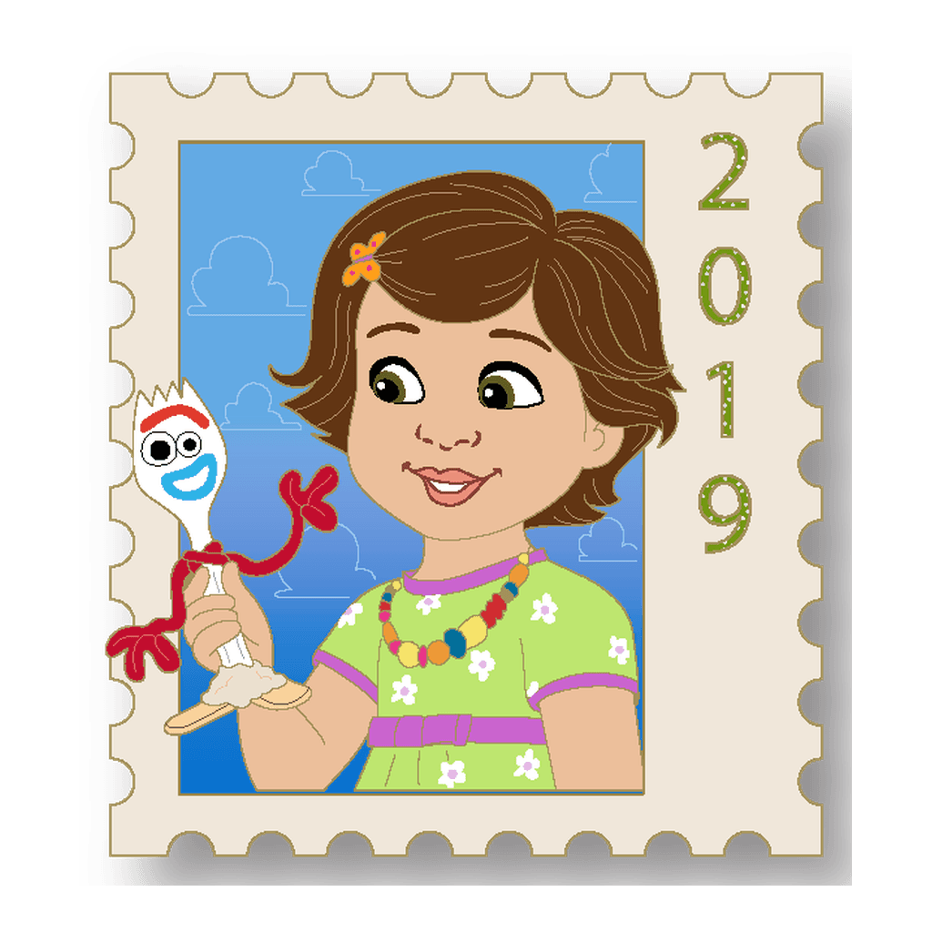 Bonnie & Forky - The Ultimate Pixar Stamp front
