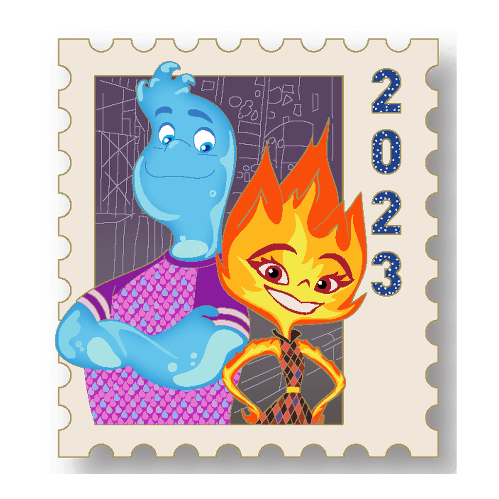 Ember & Wade - The Ultimate Pixar Stamp front