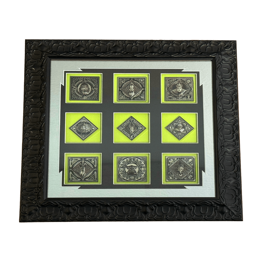 A Villain's Darkness - D23 Pin Store Framed Pin Sets front