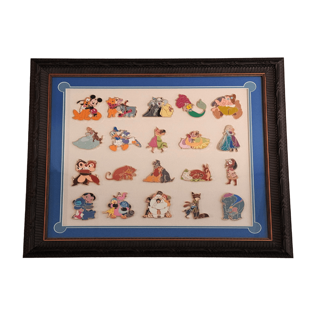 Hugs Are the Best - D23 Pin Store Framed Pin Sets front
