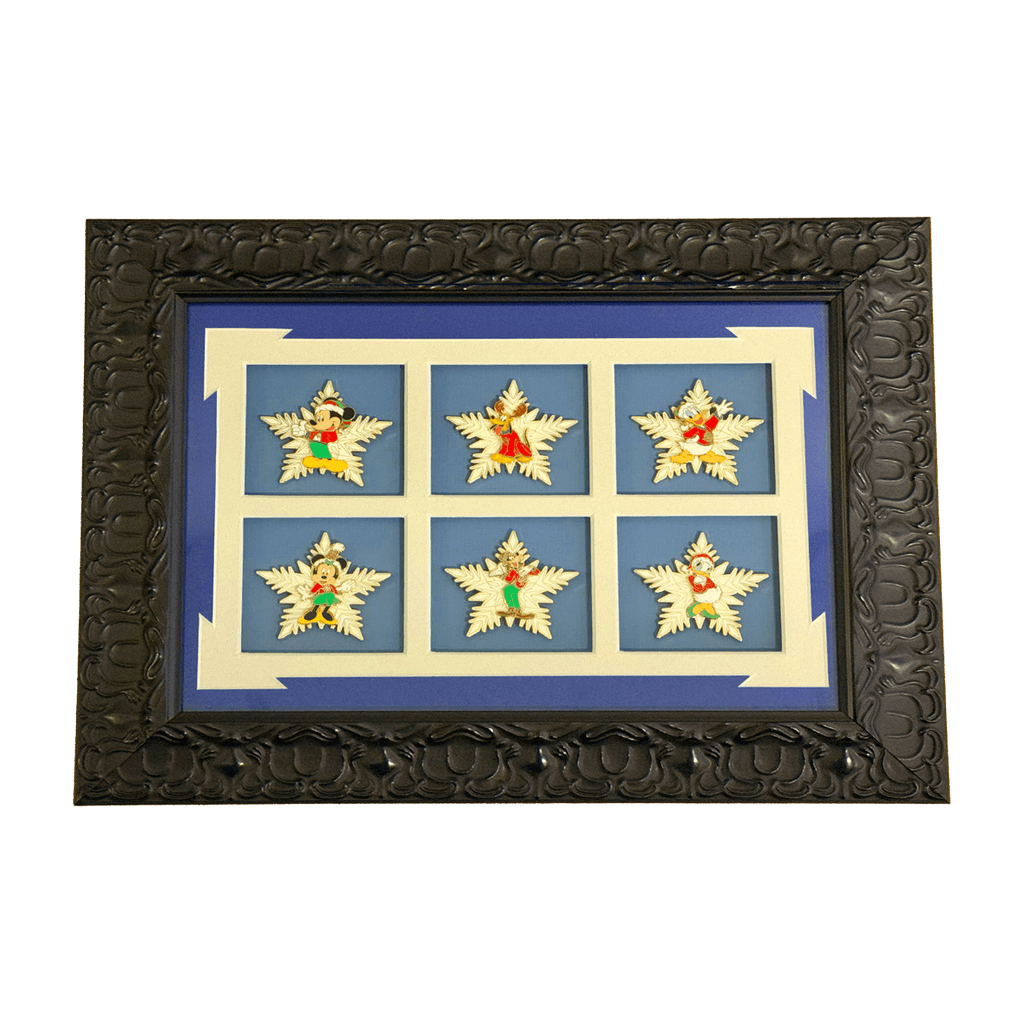 Holiday Snowflakes - D23 Pin Store Framed Pin Sets front