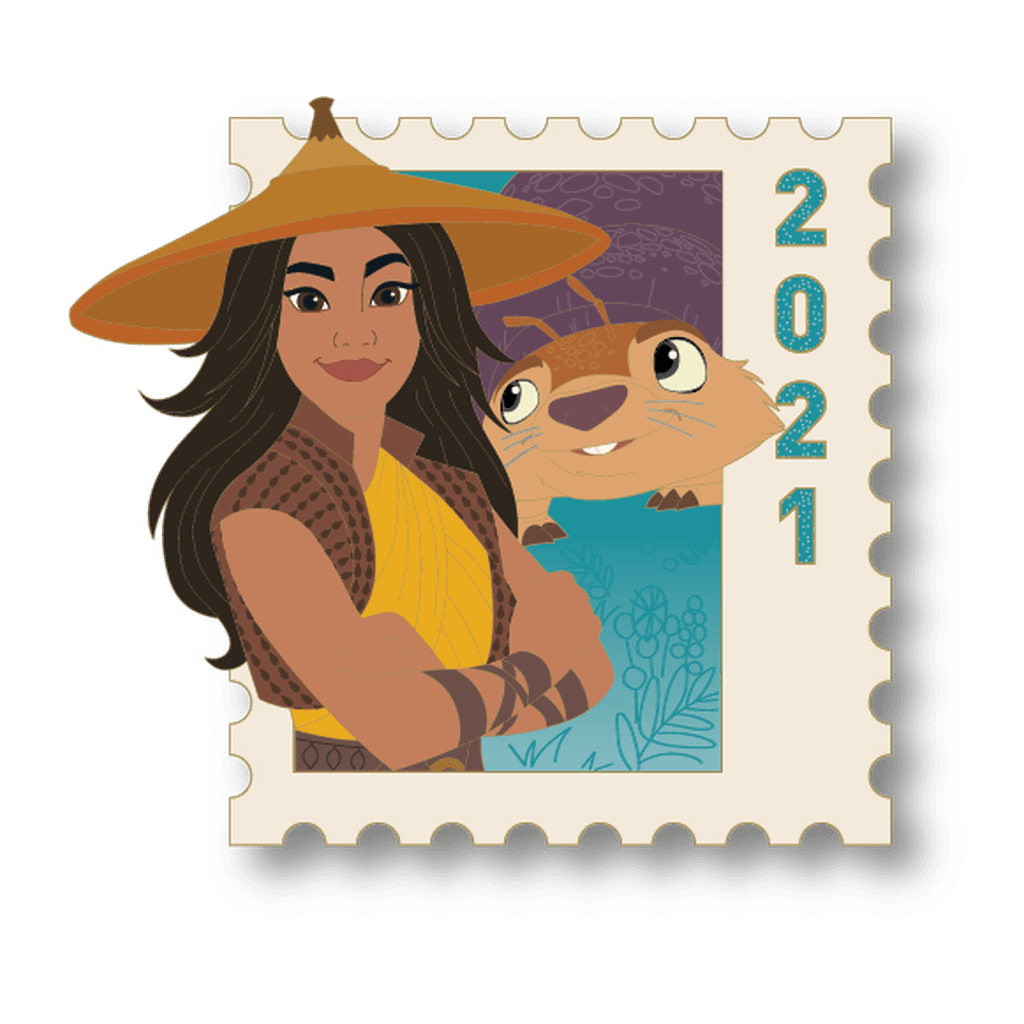 Raya & Tuk Tuk - The Ultimate Disney Stamp