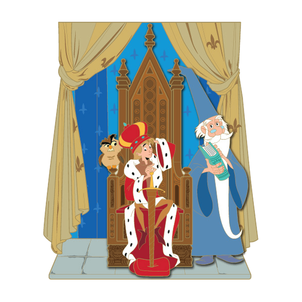 King Arthur Throne - Royal Chambers front