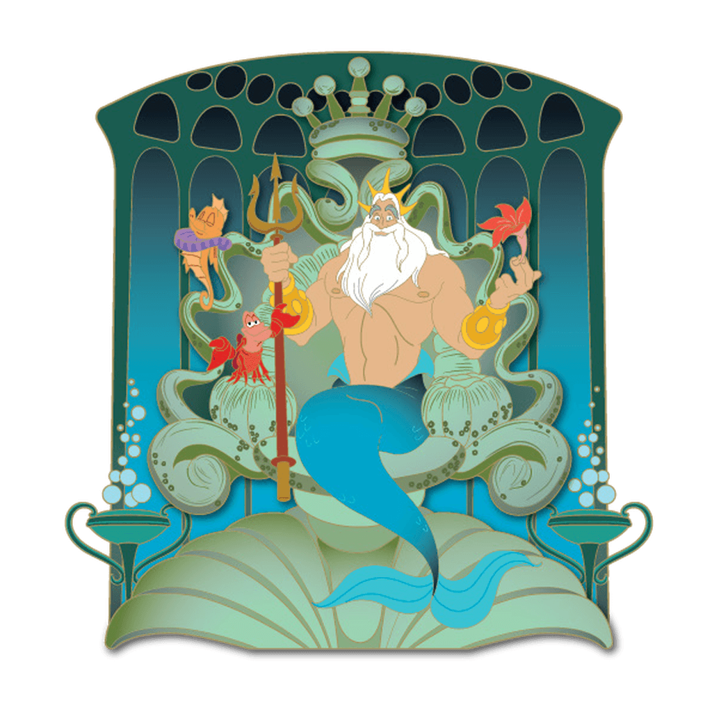 King Triton Throne - Royal Chambers front