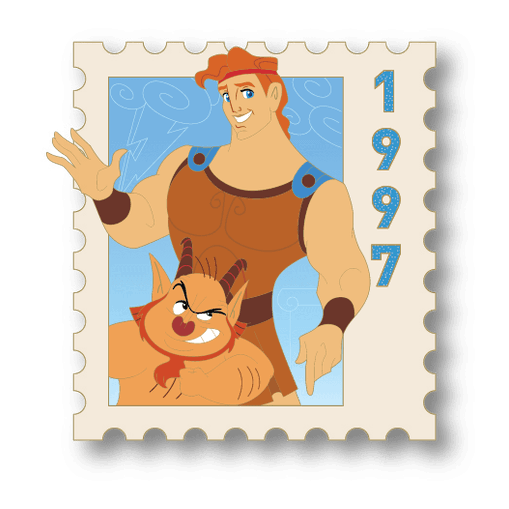 Hercules & Phil - The Ultimate Disney Stamp front