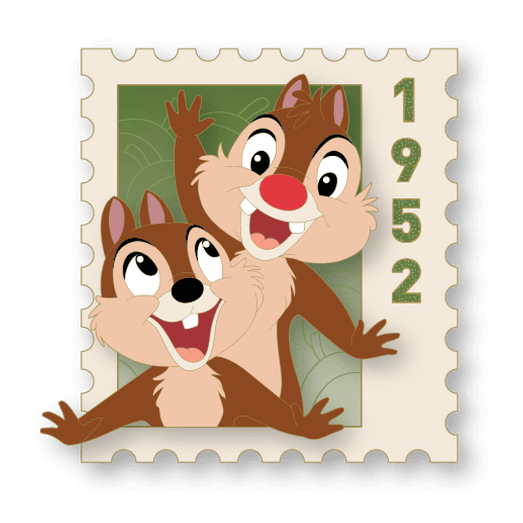 Chip & Dale - The Ultimate Disney Stamp front
