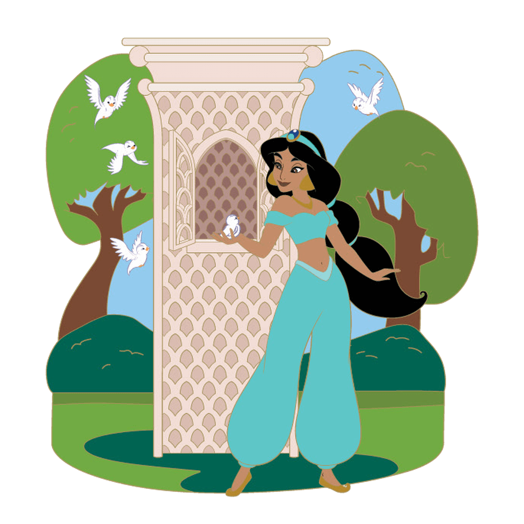 Jasmine - Disney Princess Mystery Pin Box front