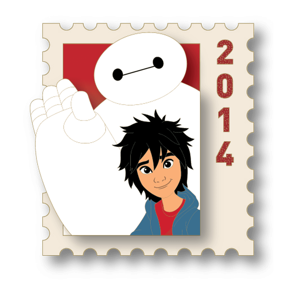 Baymax & Hiro - The Ultimate Disney Stamp front
