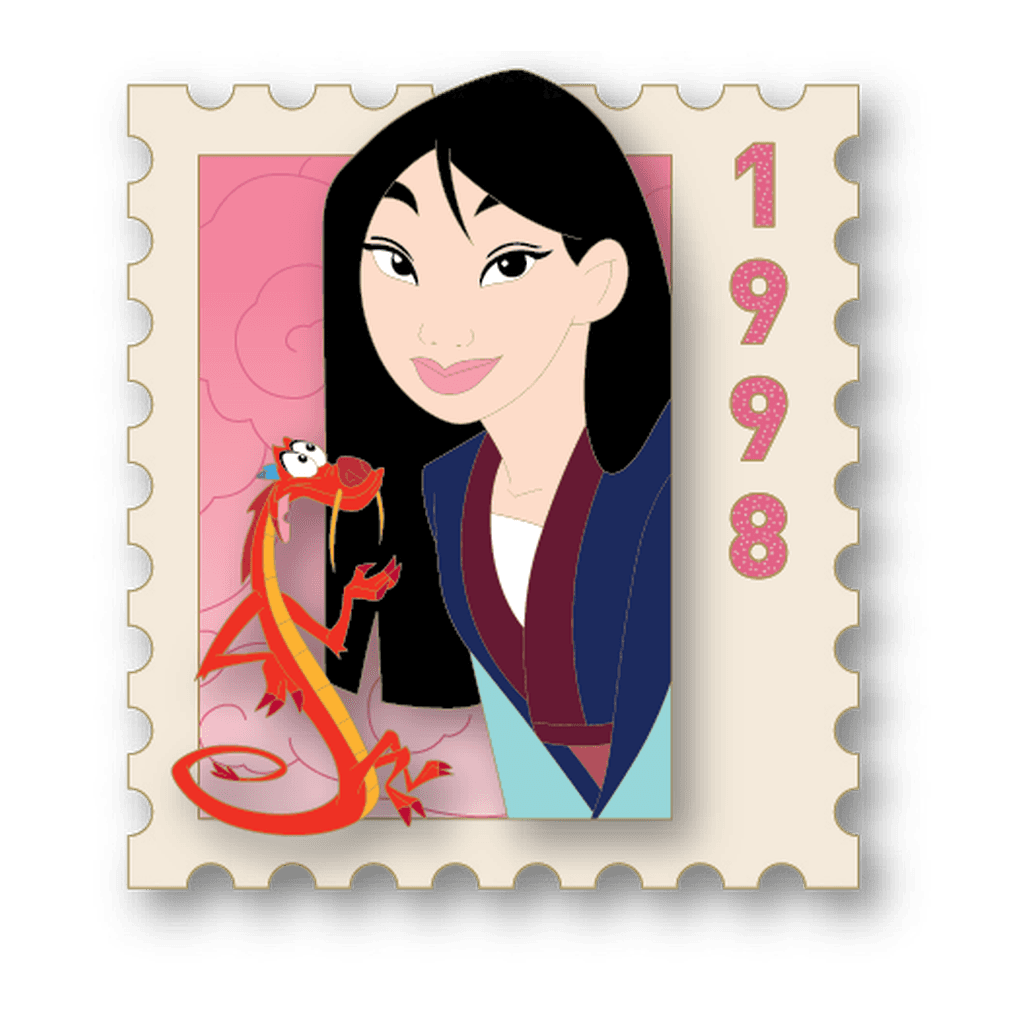 Mulan & Mushu - The Ultimate Disney Stamp