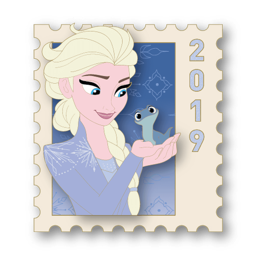 Elsa & Bruni - The Ultimate Disney Stamp front
