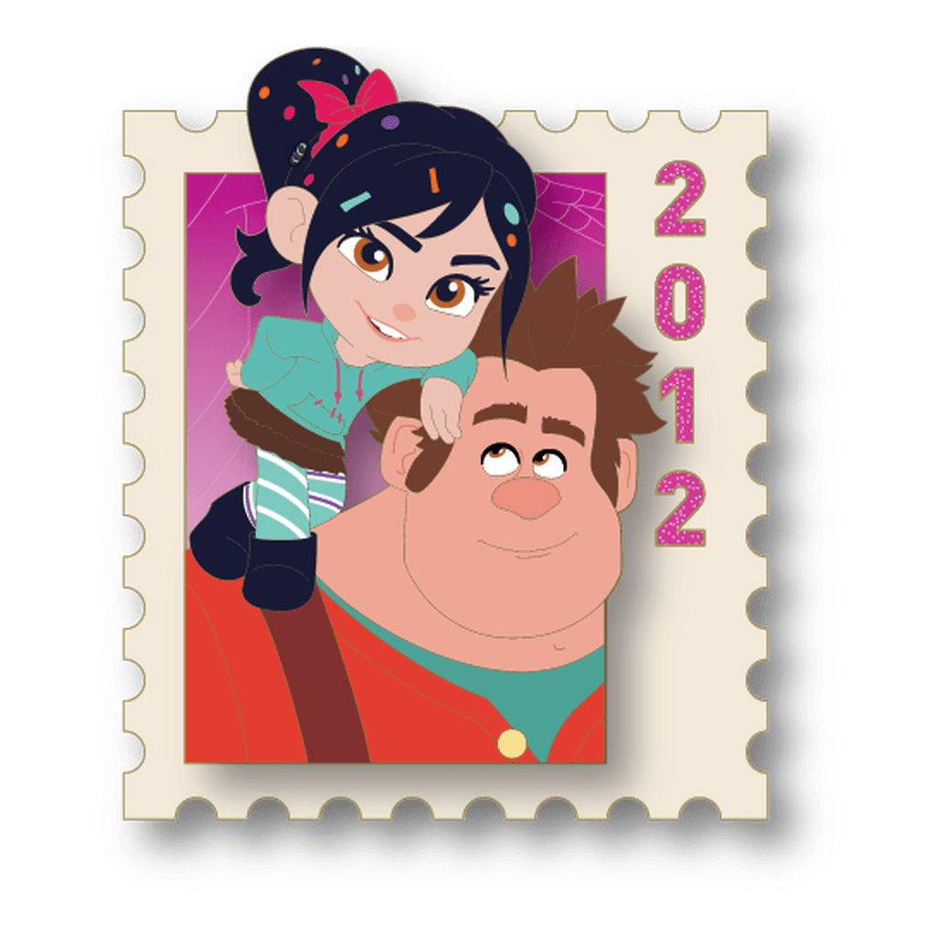 Wreck-It Ralph & Vanellope - The Ultimate Disney Stamp front