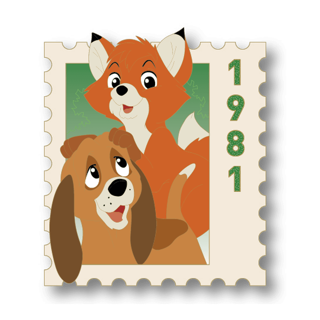 Tod & Copper - The Ultimate Disney Stamp front