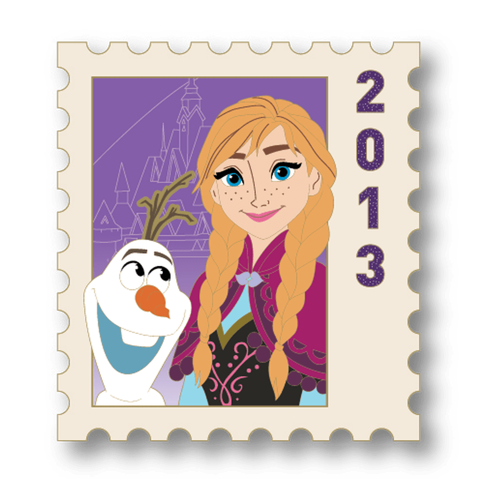 Anna & Olaf - The Ultimate Disney Stamp front