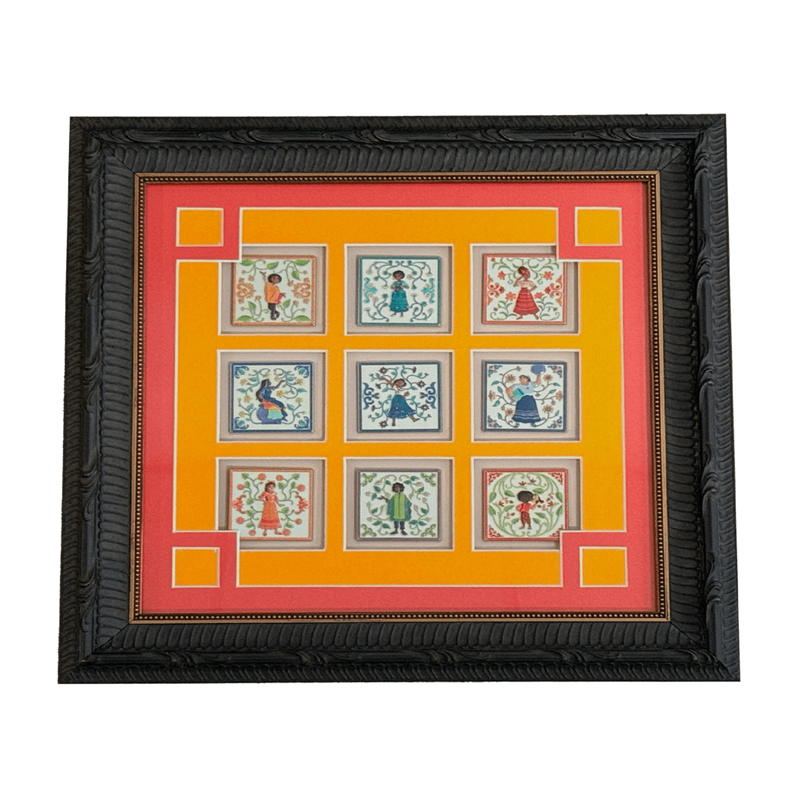 Encanto Tiles Framed Pin Set