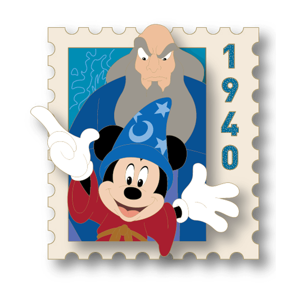 Yen Sid & Sorcerer Mickey - The Ultimate Disney Stamp front