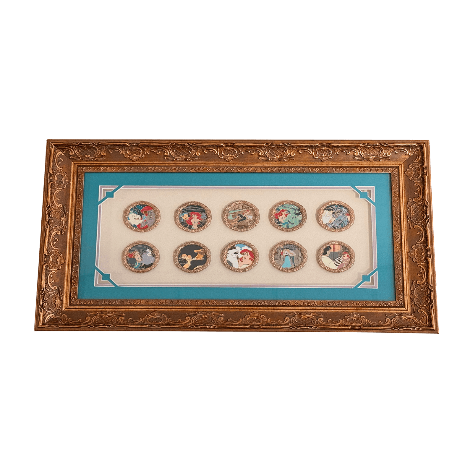 35 Years of Mermaid Emotions Framed Pin Set