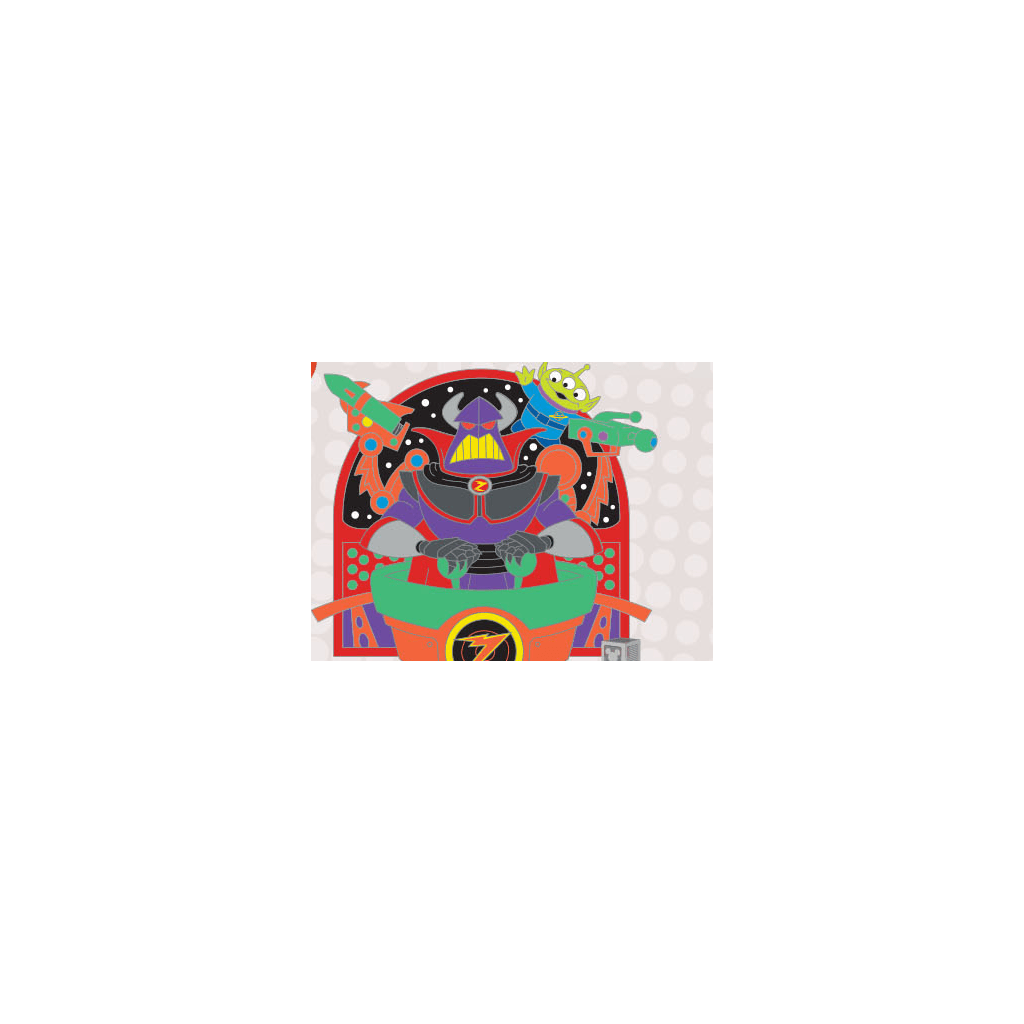 Letter Z - Emperor Zurg - Disney Alphabet Collection