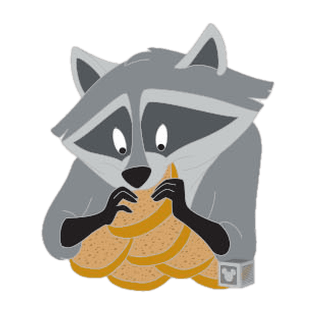 Meeko with Biscuits - Pin-Cyclopedia: Sidekicks
