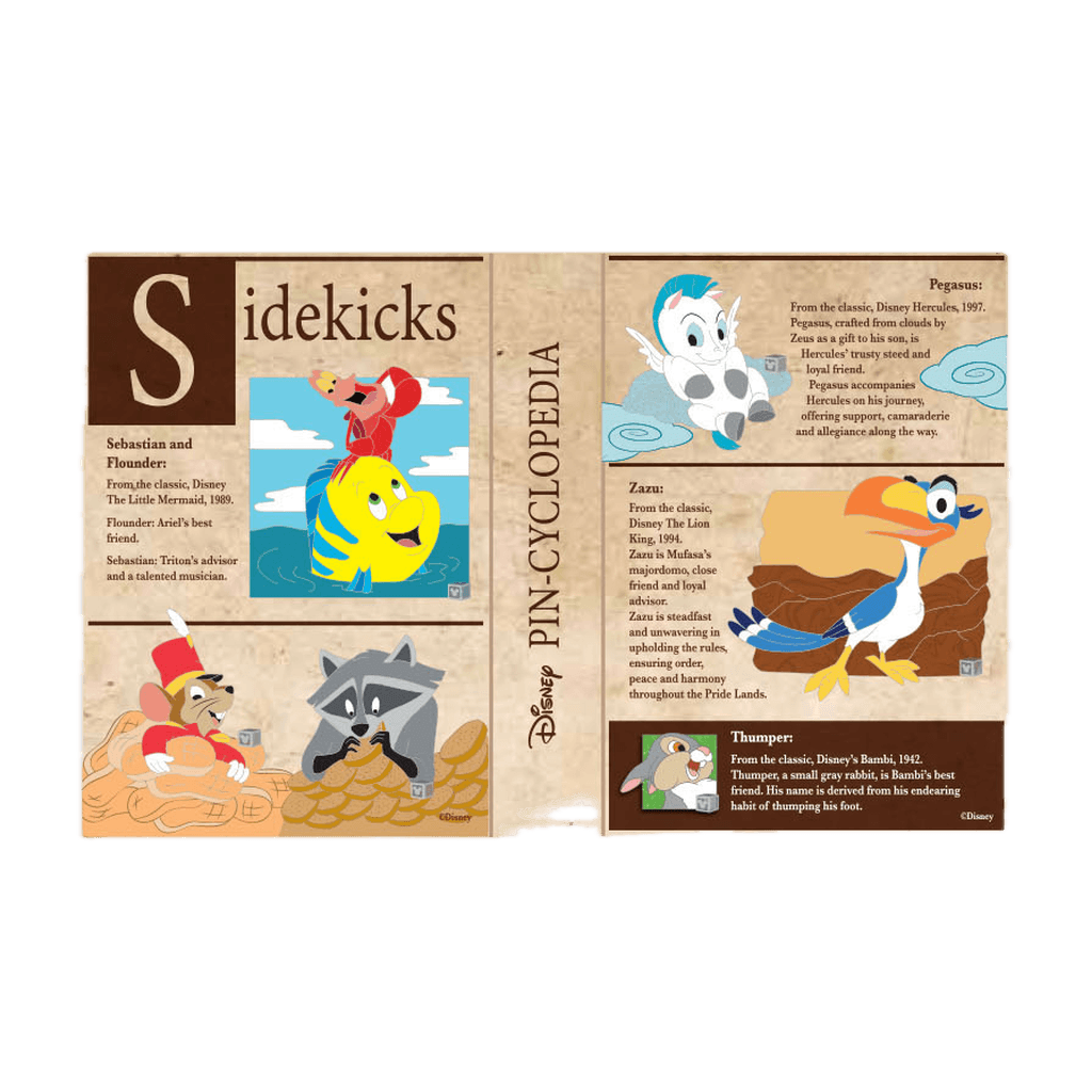 Full Set - Pin-Cyclopedia: Sidekicks