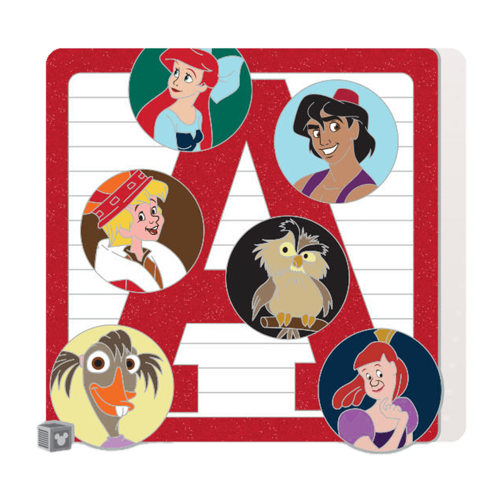 Letter A - ABC's Mini Jumbo Pins