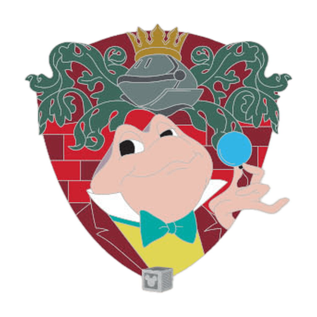 Mr. Toad's Wild Ride — Toad with Monocle and Suit of Armor - Pin-Cyclopedia: Attractions