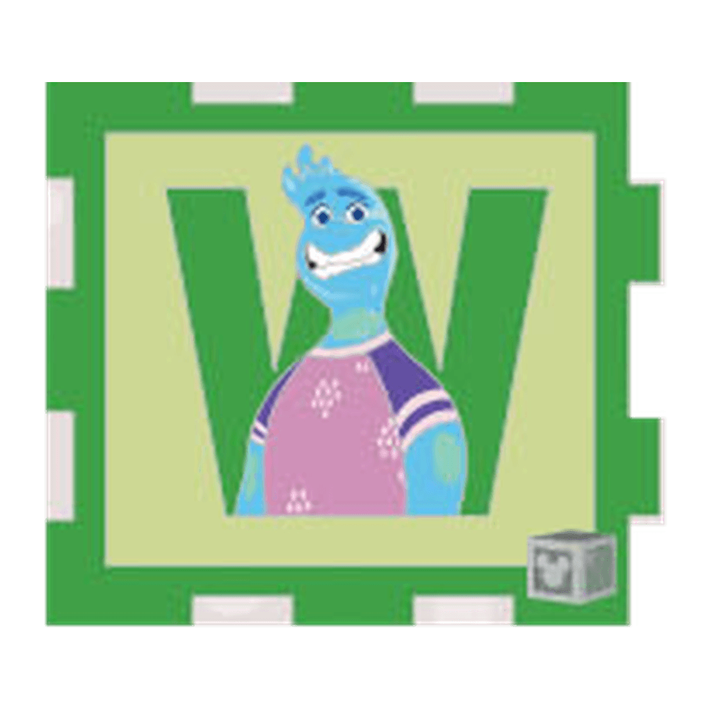 W - Wade Ripple - Alphabet Block Mystery Set