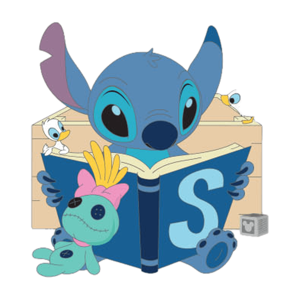 Letter S - Stitch and Scrump - Disney Alphabet Collection front