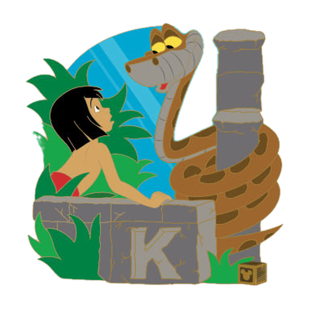Letter K - Kaa - Disney Alphabet Collection