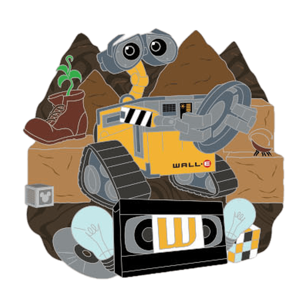 Letter W - WALL-E - Disney Alphabet Collection