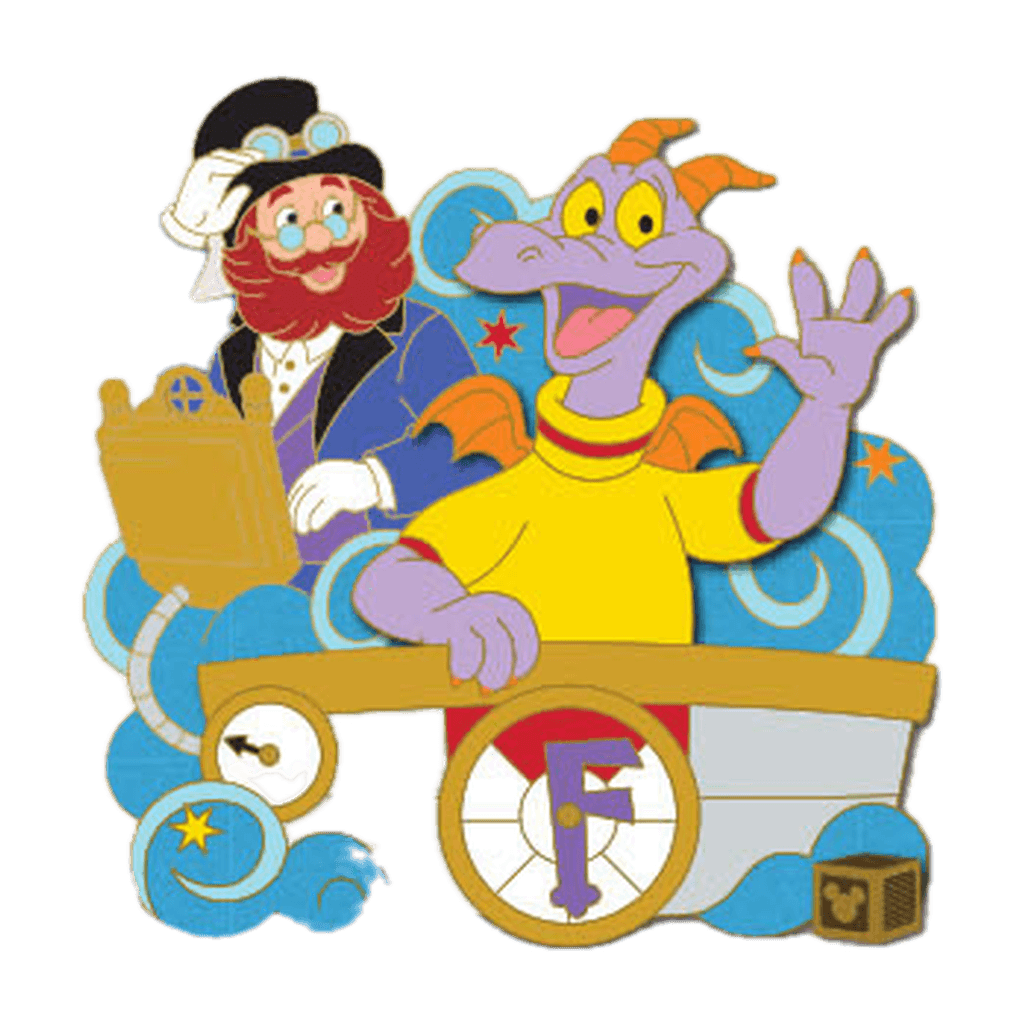 Letter F - Figment - Disney Alphabet Collection