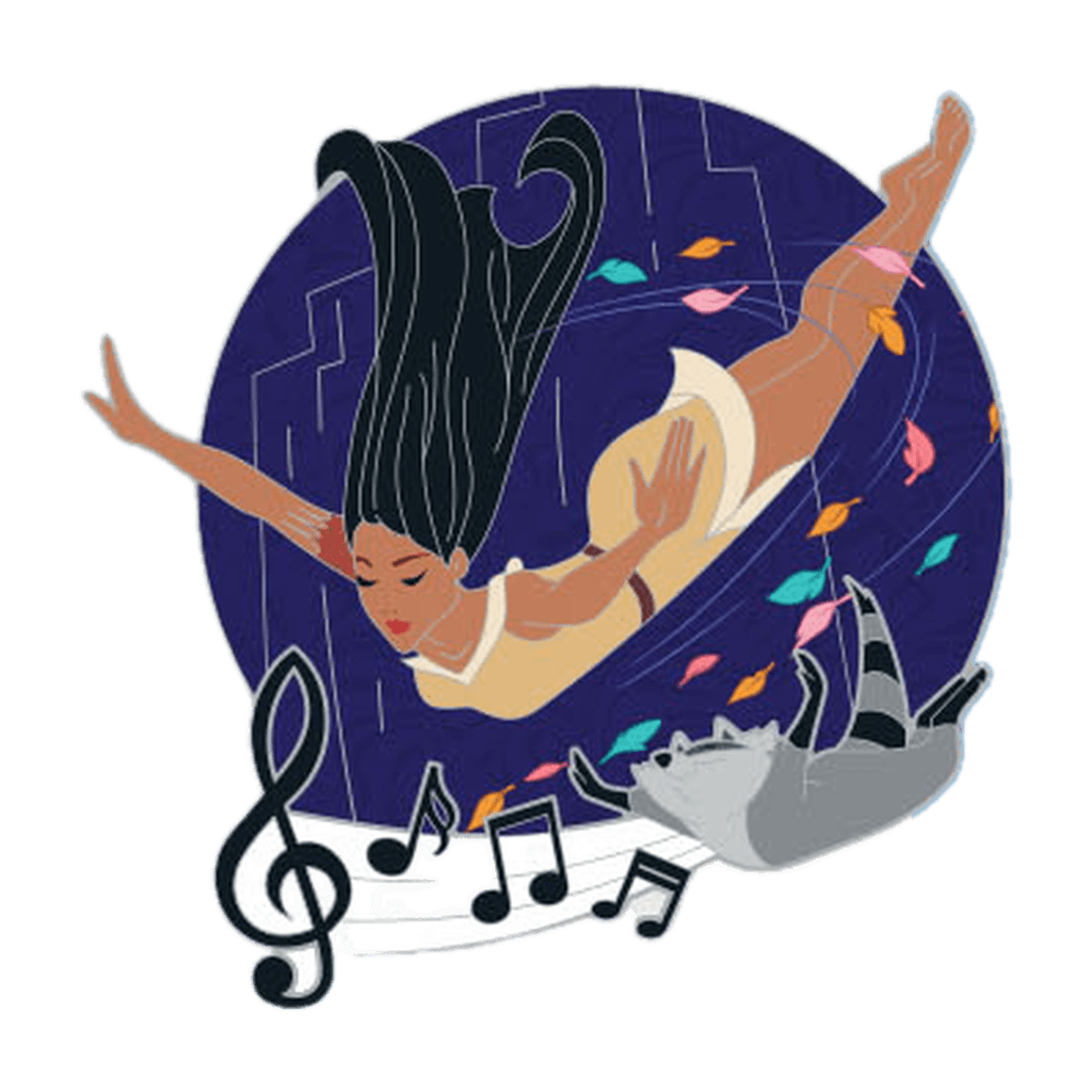Pocahontas — Pocahontas and Meeko Diving - Illuminated Musical Moments