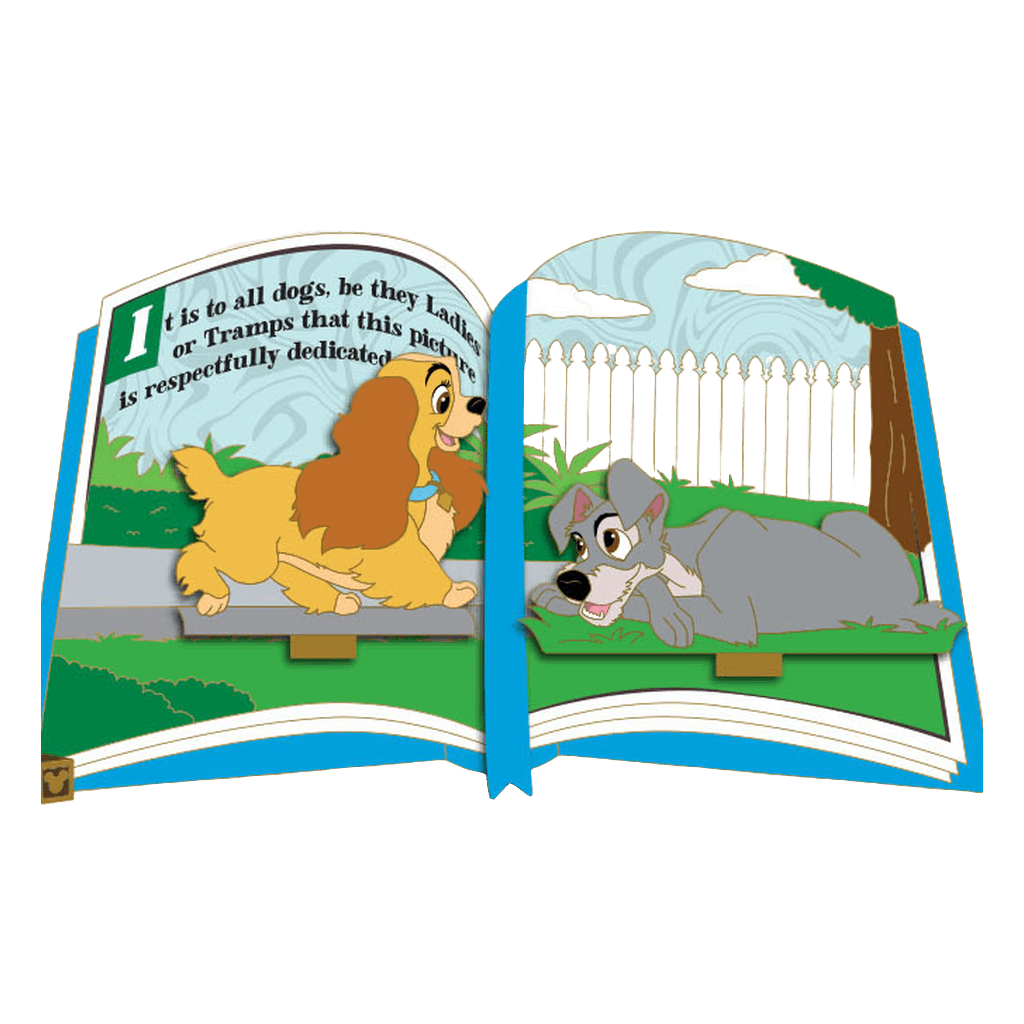 Lady and the Tramp - Disney Pop-up Books front