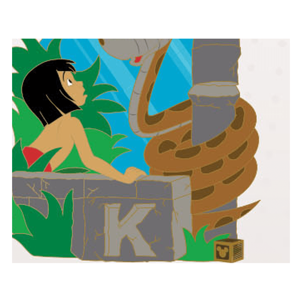 Letter K - Kaa - Disney Alphabet Collection front