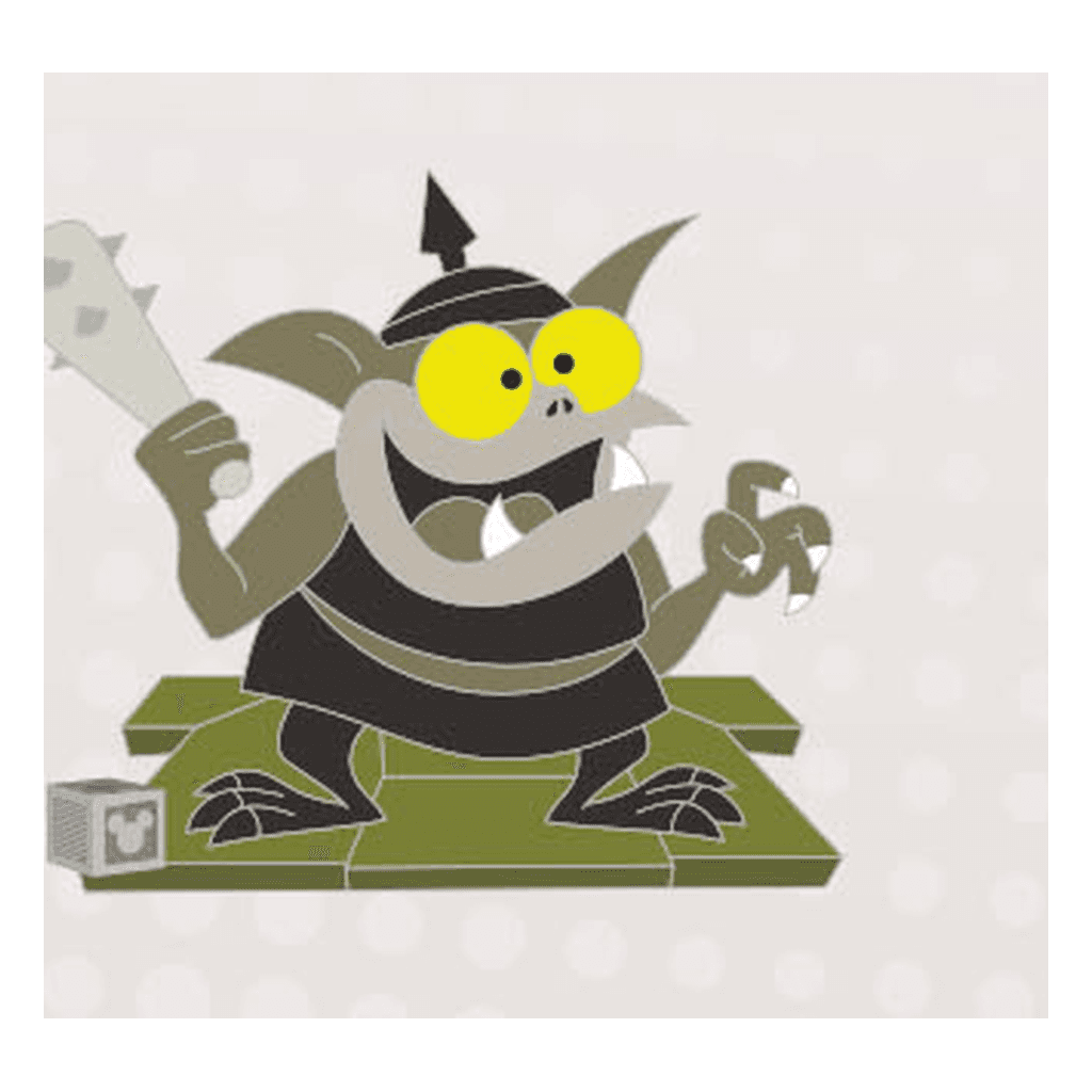 Maleficent's Goon with Club - Pin-Cyclopedia: Villains front