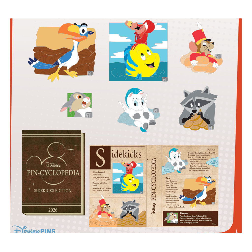 Full Set - Pin-Cyclopedia: Sidekicks