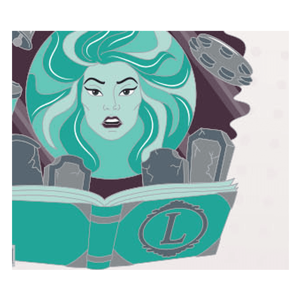 Letter L - Madame Leota - Disney Alphabet Collection front
