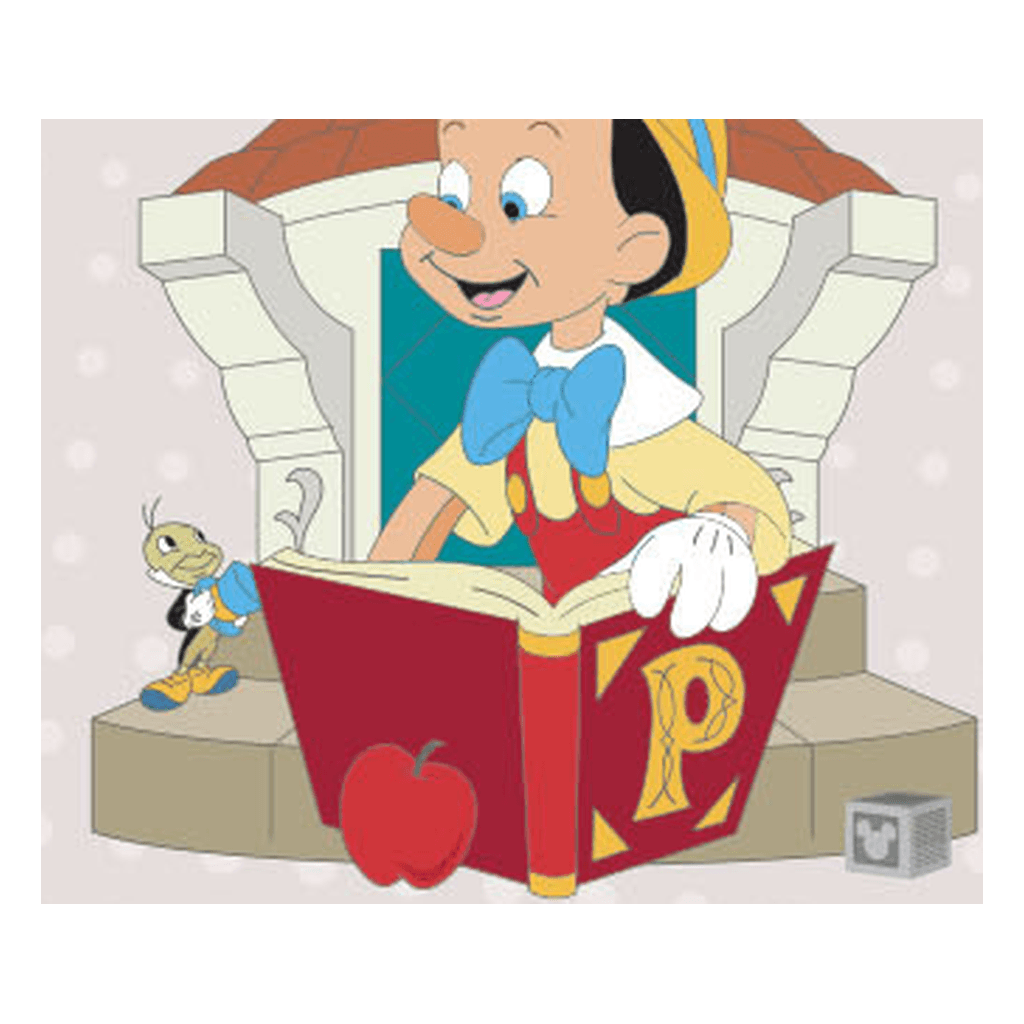 Letter P - Pinocchio - Disney Alphabet Collection front