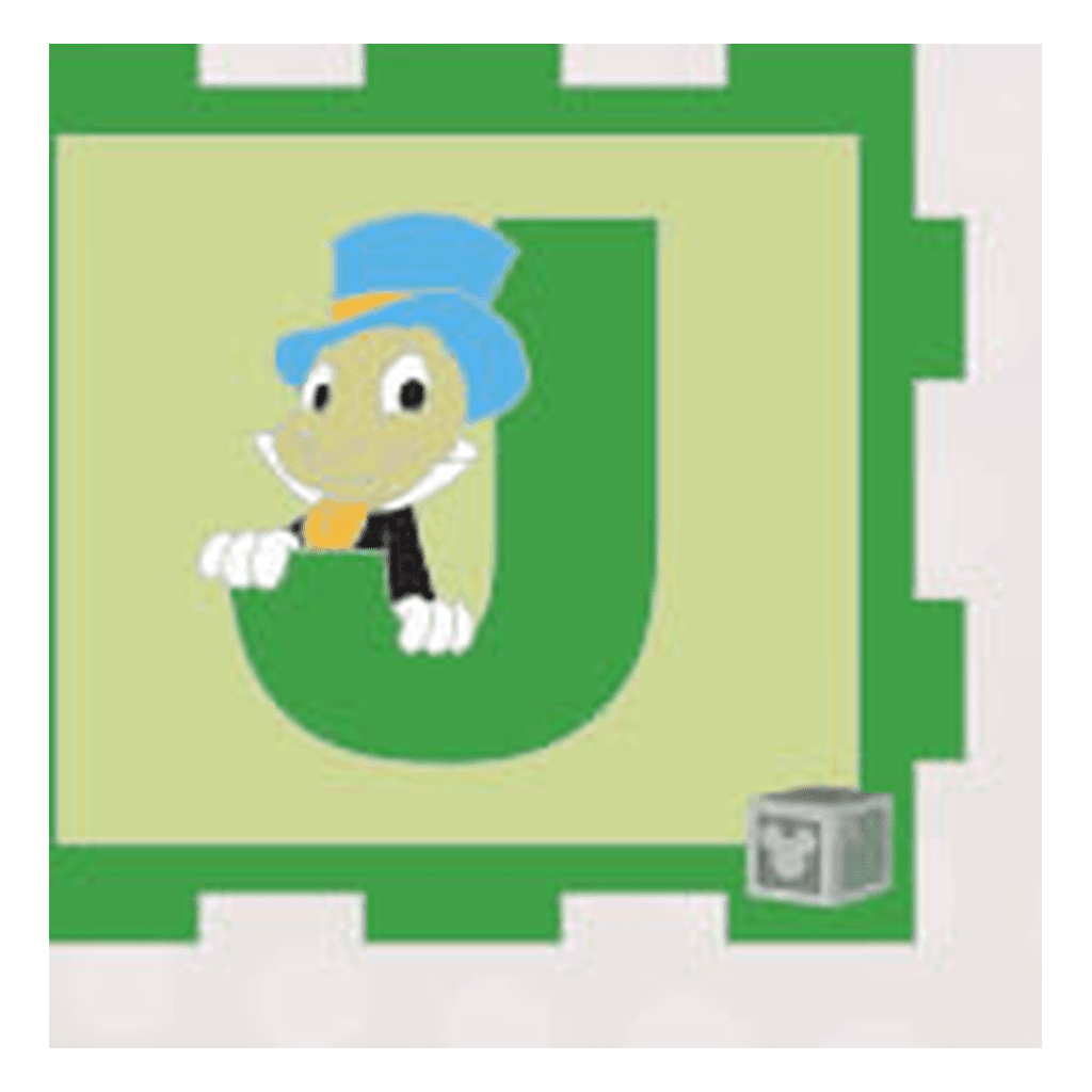 J - Jiminy Cricket - Alphabet Block Mystery Set front