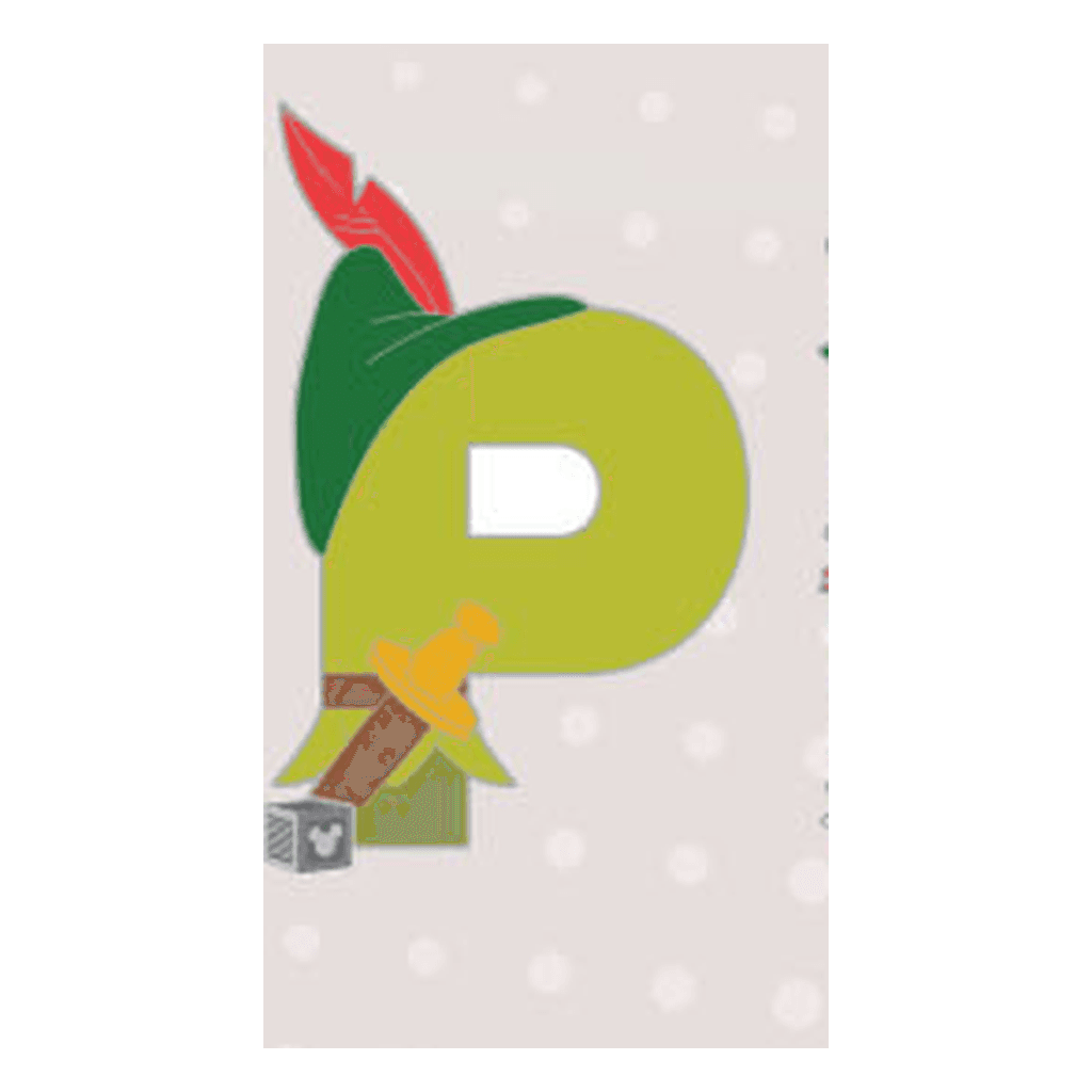 Peter Pan as P - P.I.N. T.R.A.D.E.R. Framed Set front
