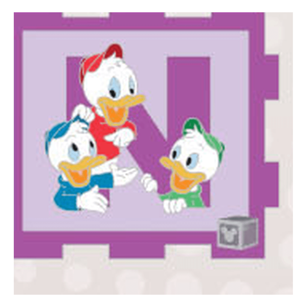 N - The Nephews - Alphabet Block Mystery Set