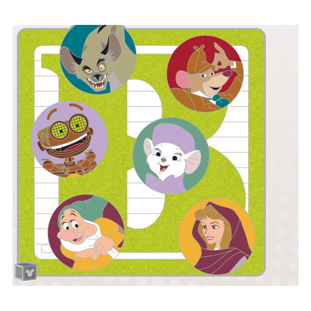 Letter B - ABC's Mini Jumbo Pins