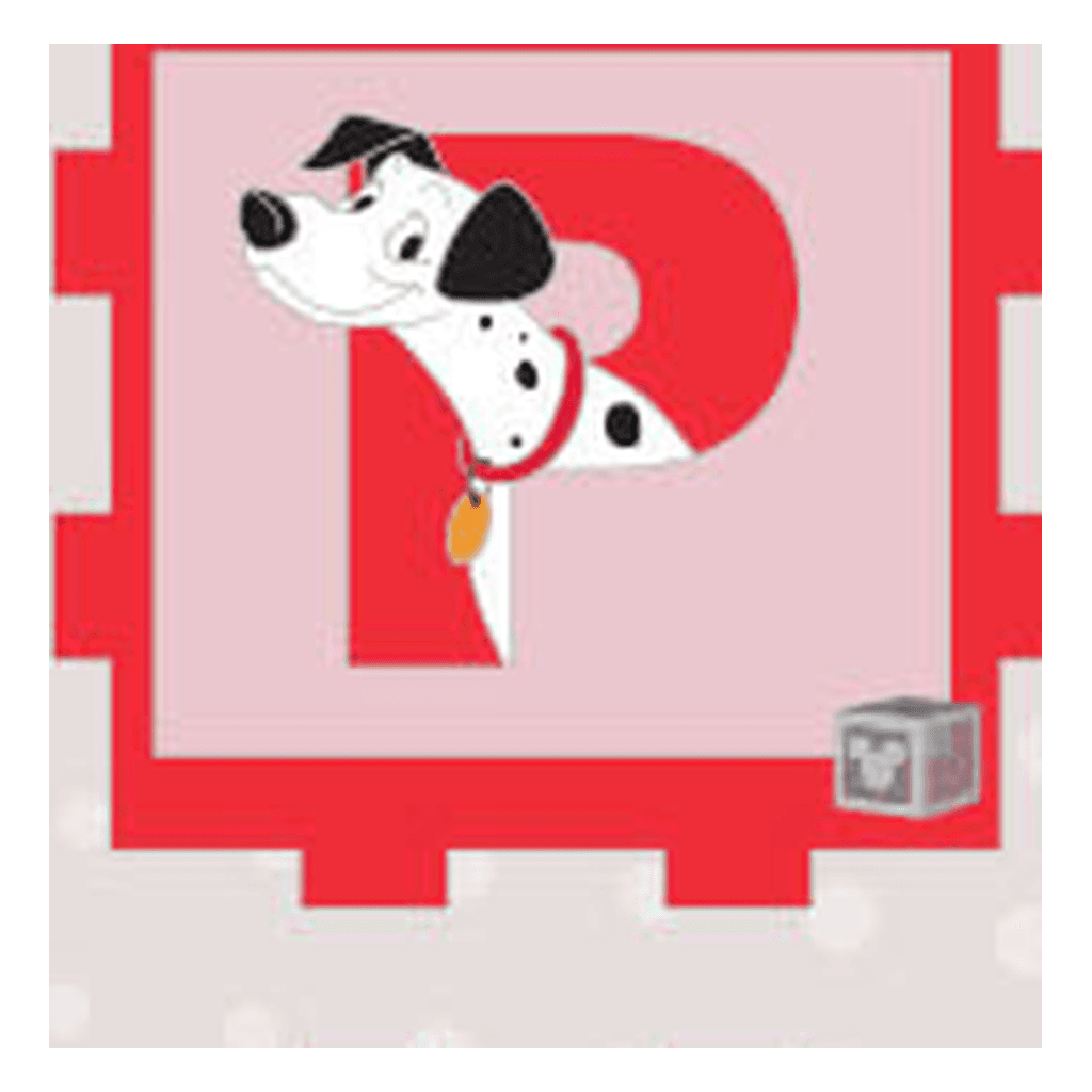 P - Pongo - Alphabet Block Mystery Set