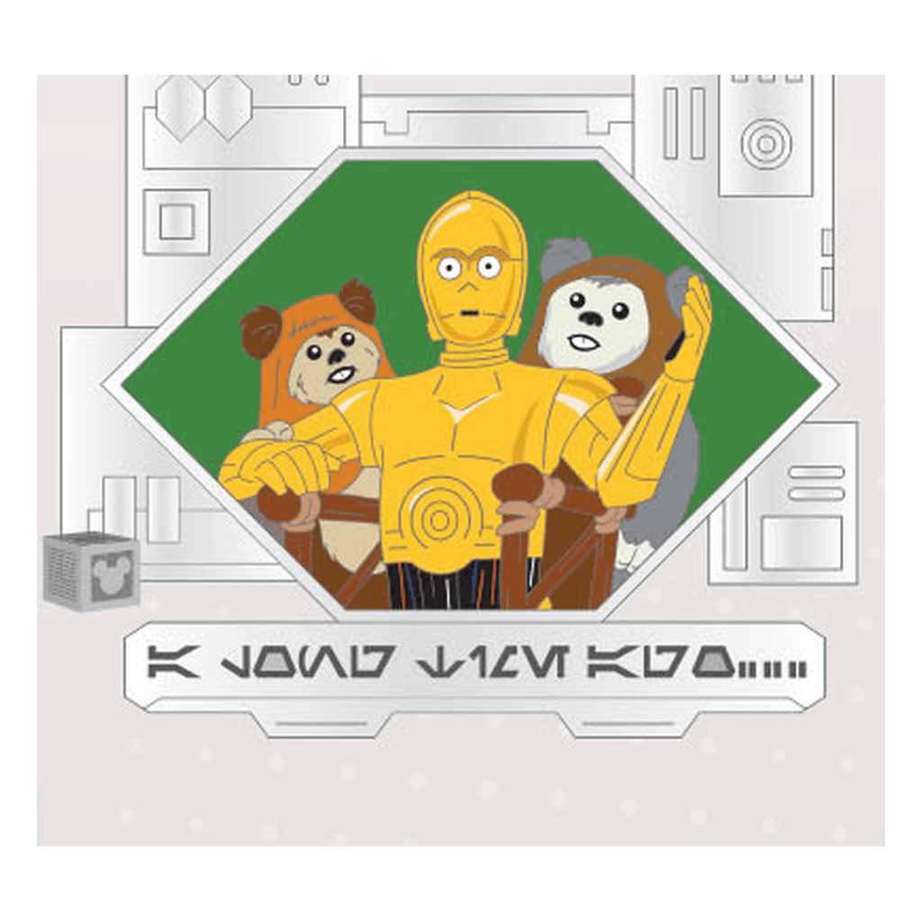 Return of the Jedi — C-3PO and Ewoks - Once Upon a Time... front