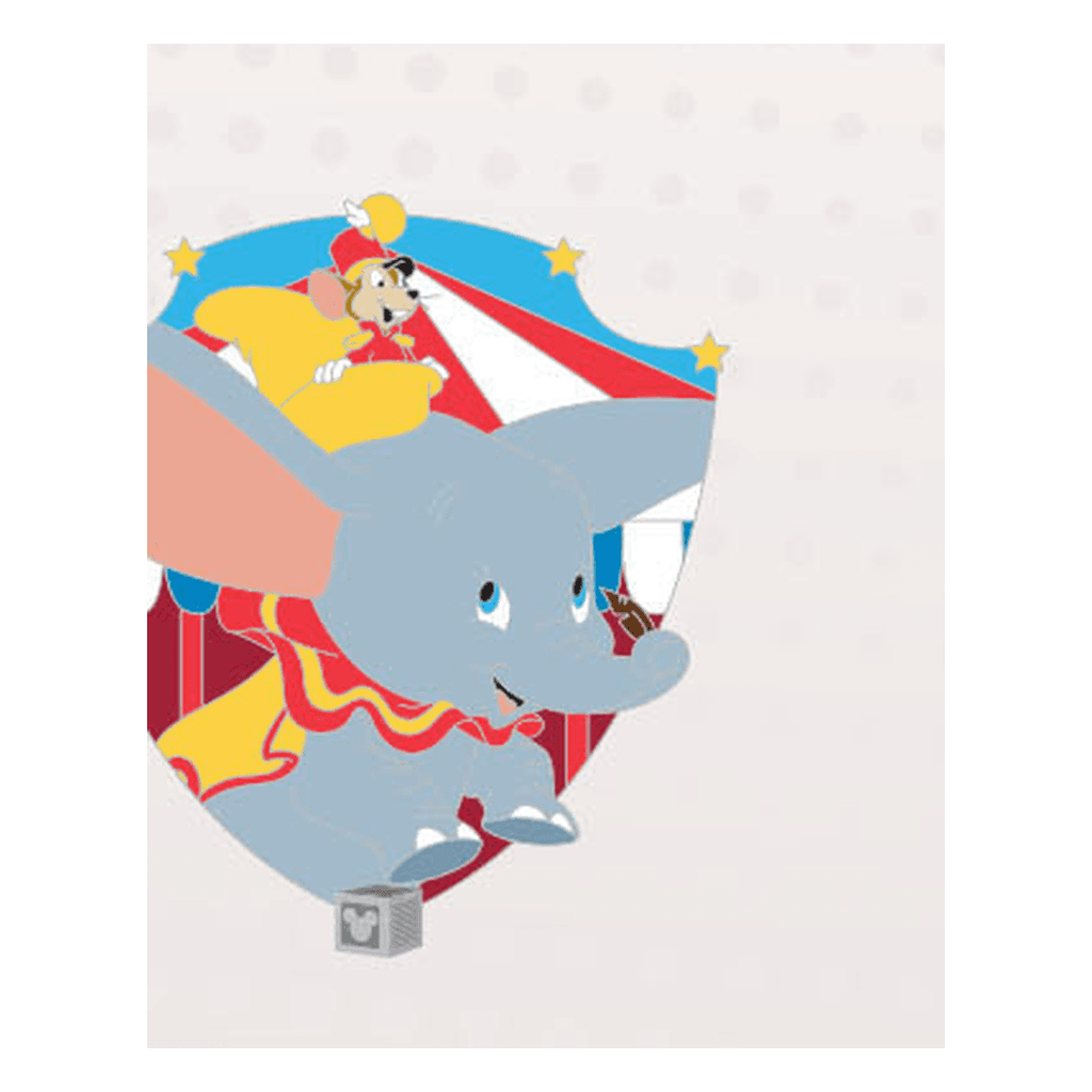 Dumbo the Flying Elephant Crest — Dumbo and Timothy - Pin-Cyclopedia: Attractions front