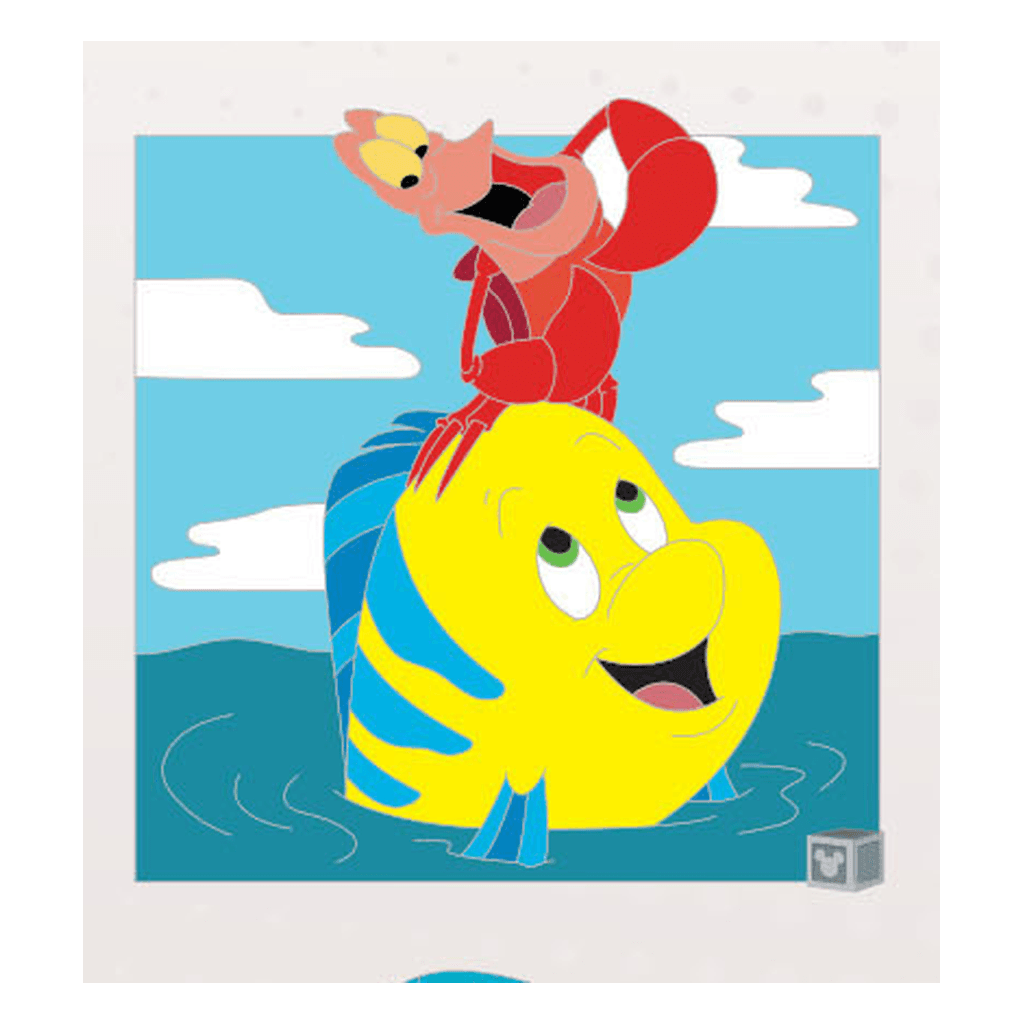 Sebastian on Flounder's Head - Pin-Cyclopedia: Sidekicks
