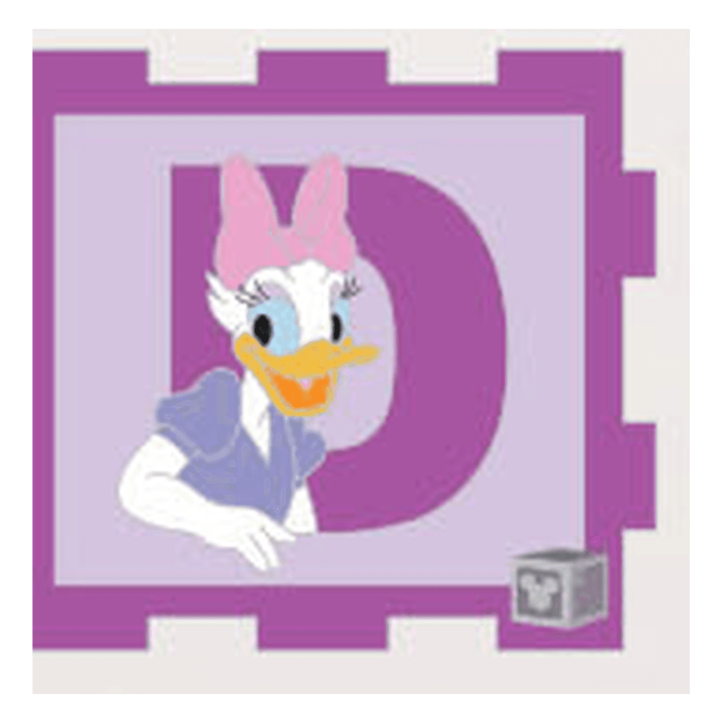 D - Daisy Duck - Alphabet Block Mystery Set