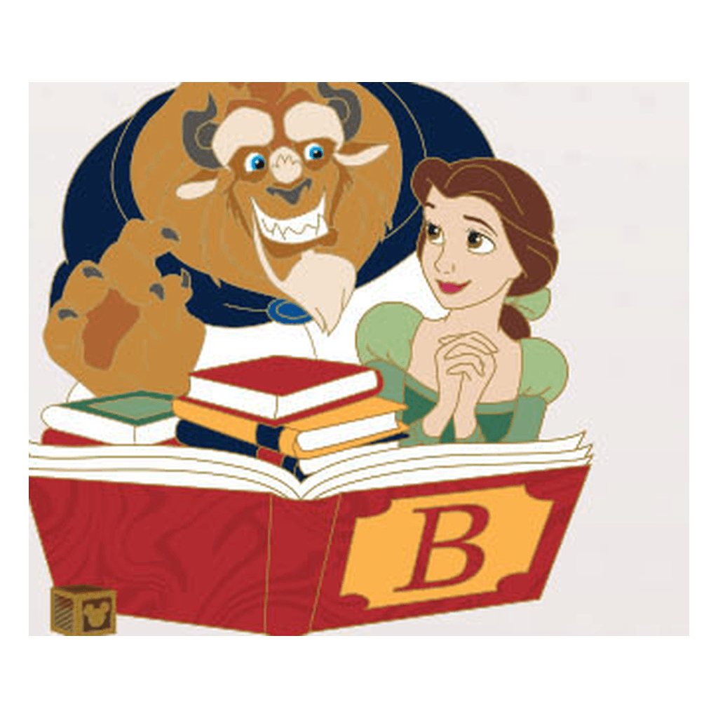Letter B - Beast and Belle - Disney Alphabet Collection